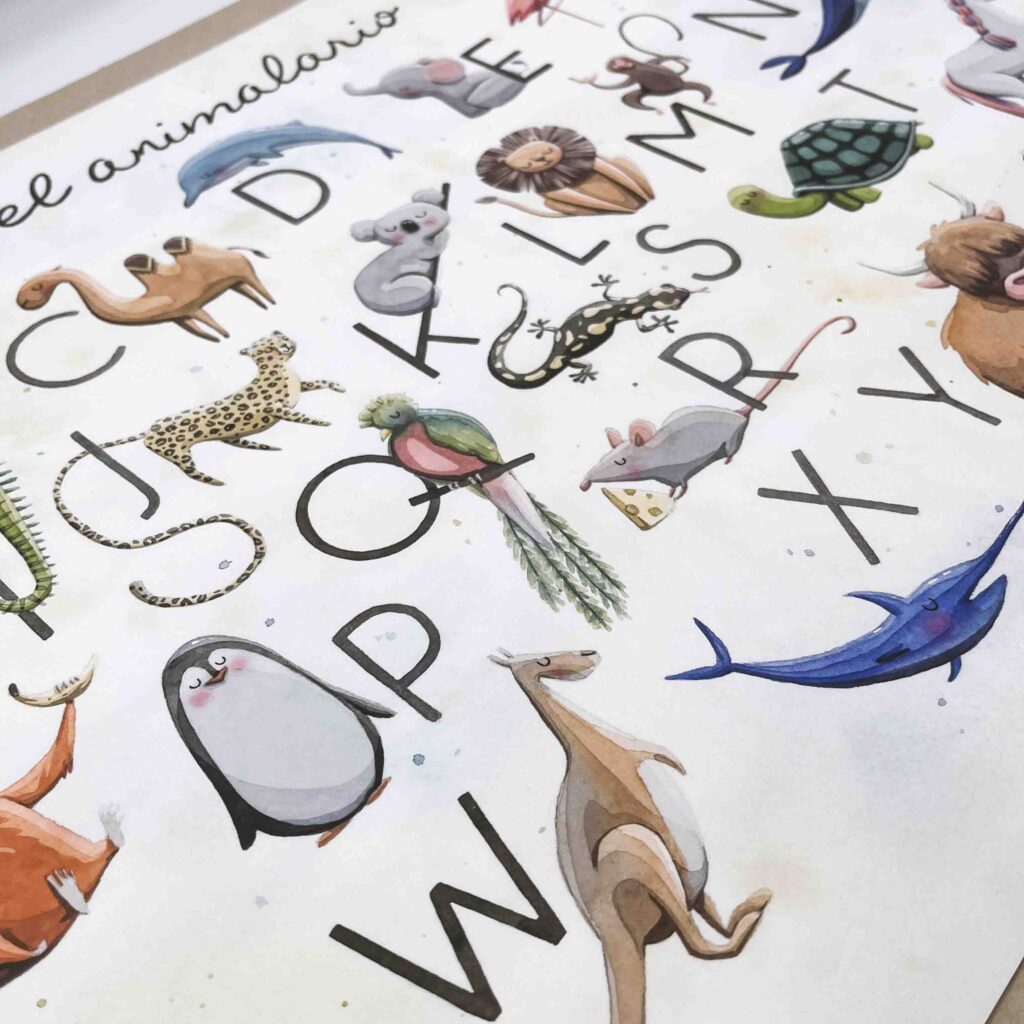 lámina del animalario