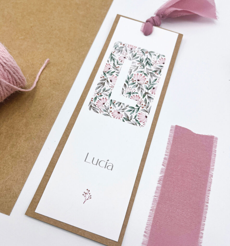 marcapáginas personalizable